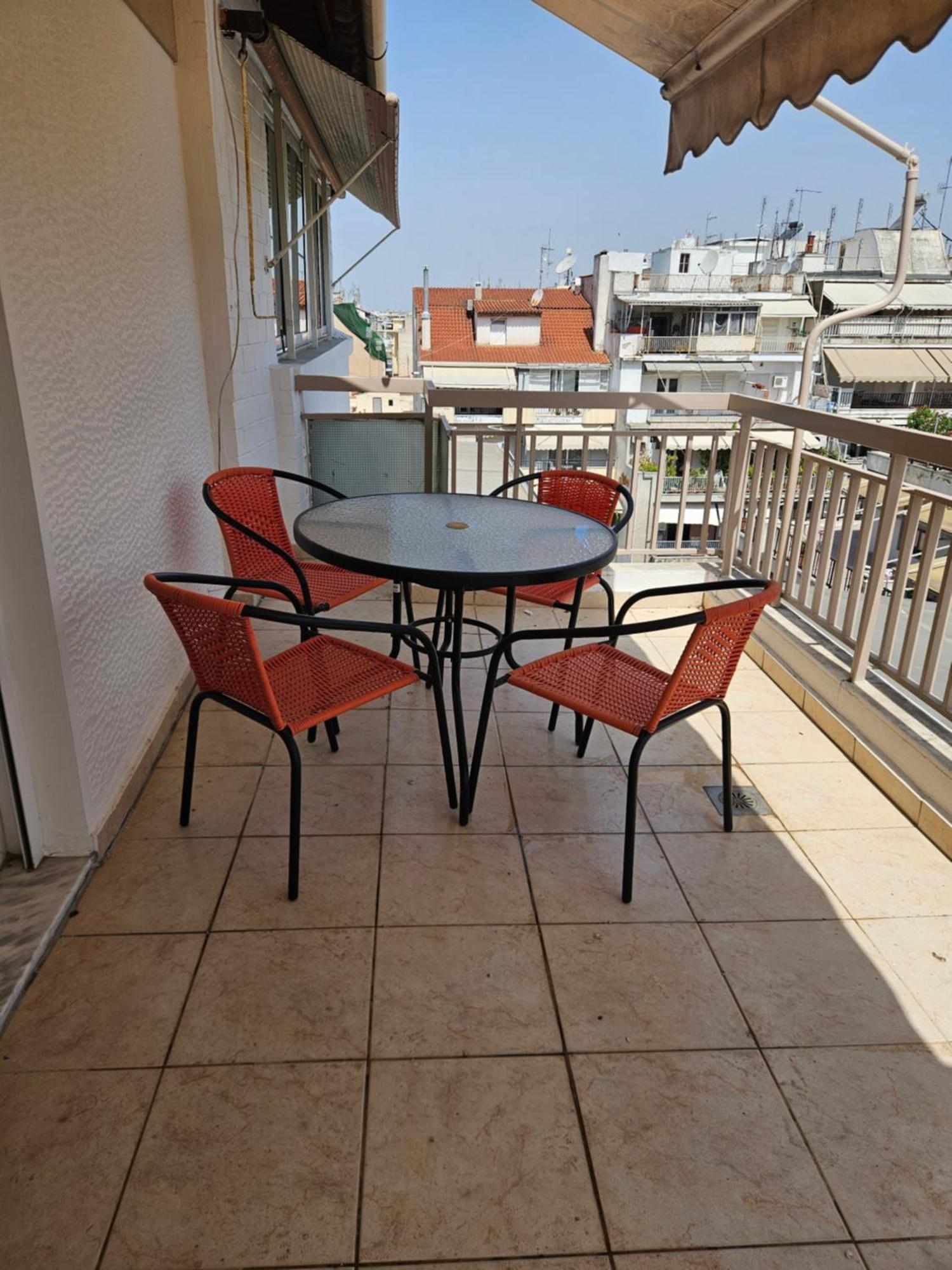 Ferienwohnung Koukoufli Penthouse 2Bds Thessaloniki Exterior foto